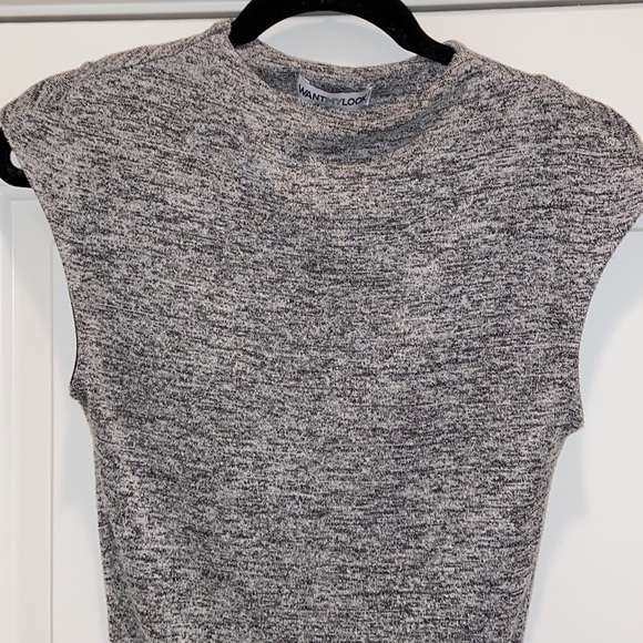 Want My Look Gray Sweater Dress - Picture 3 of 9